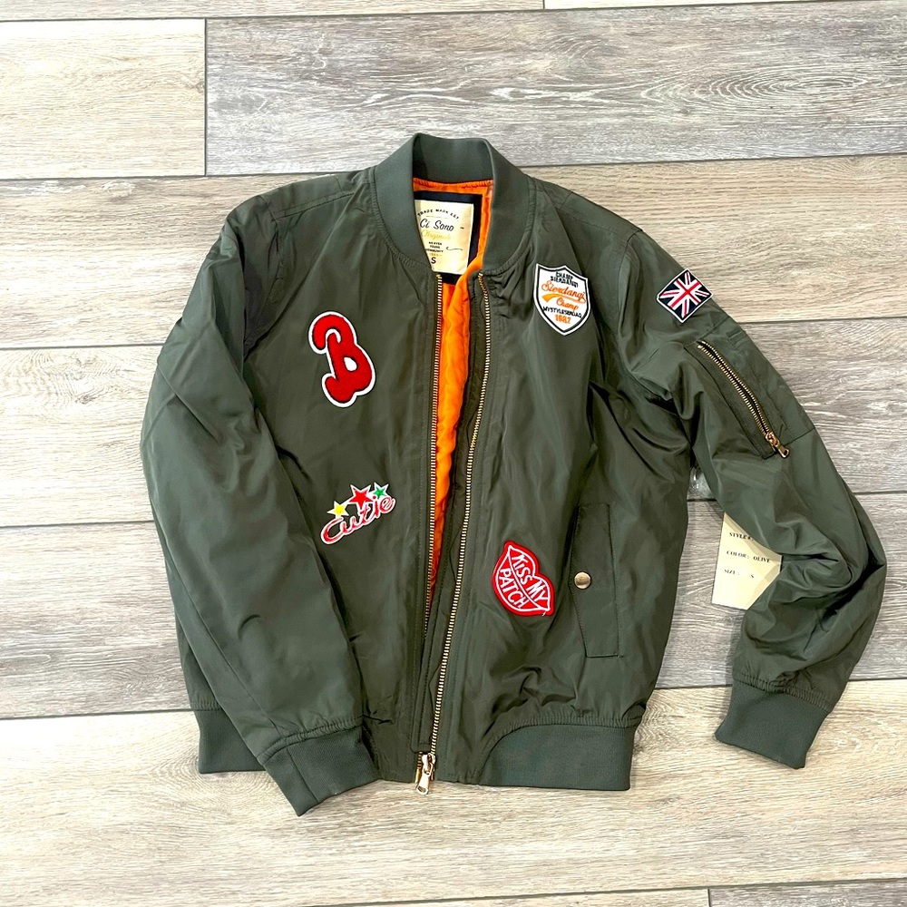 Green Bomber Jacket